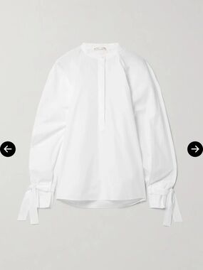 Bite studios organic cotton poplin blouse